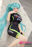 OLDOLL 148cm バスト大  #アニメヘッド フルシリコン 等身大ラブドール 眉毛と睫毛植毛加工あり