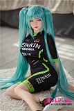 OLDOLL 148cm バスト大  #アニメヘッド フルシリコン 等身大ラブドール 眉毛と睫毛植毛加工あり