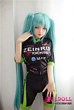 OLDOLL 148cm バスト大  #アニメヘッド フルシリコン 等身大ラブドール 眉毛と睫毛植毛加工あり