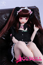MOZU DOLL 120cm EカップTPE製ボディ  シリコンヘッド 巧克力（qiaokeli）ちゃん  等身大ラブドール 宣伝画像と同じ制服も付属
