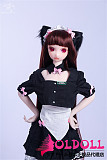 MOZU DOLL 120cm EカップTPE製ボディ  シリコンヘッド 巧克力（qiaokeli）ちゃん  等身大ラブドール 宣伝画像と同じ制服も付属