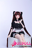 MOZU DOLL 120cm EカップTPE製ボディ  シリコンヘッド 巧克力（qiaokeli）ちゃん  等身大ラブドール 宣伝画像と同じ制服も付属