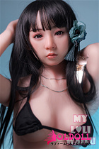My Loli Waifu 148cm Bカップ 千晴ヘッド シリコンヘッド+TPE製ボディー 掲載画像の顔は職人メイク  ロり系等身大リアルラブドール