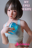 My Loli Waifu 148cm Bカップ 陽葵Harukiヘッド シリコンヘッド+TPE製ボディー  掲載画像の顔は職人メイク   ロり系等身大リアルラブドール