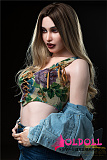 Irontechdoll 168cm S19 Pearlヘッド シリコン製リアルラブドール 塗装加工あり 眉毛と睫毛植毛加工あり  リアルドール 等身大 ダッチワイフ