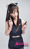 FUDOLL ヘッド#8 148cm Dカップ シリコンヘッド＋TPEボディ 眉毛と睫毛植毛加工あり 等身大リアルラブドール