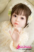 AXBDOLL 掲載画像シリコンヘッドGB58+100CM AAカップ（バスト平ら） tpeボディ ロリ系ミニドール 等身大ラブドール