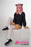 AXBDOLL シリコンヘッドGD34 + tpeボディ148CM Aカップ ロリ系 等身大ラブドール