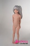 AXBDOLL 掲載画像シリコンヘッドGD34 110CM AAカップ（バスト平ら） tpeボディ ロリ系ミニドール 等身大TPEラブドール