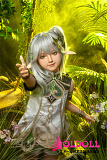 AXBDOLL 掲載画像シリコンヘッドGD34 110CM AAカップ（バスト平ら） tpeボディ ロリ系ミニドール 等身大TPEラブドール
