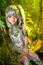 AXBDOLL 掲載画像シリコンヘッドGD34 110CM AAカップ（バスト平ら） tpeボディ ロリ系ミニドール 等身大TPEラブドール