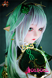 MOZU DOLL 120cm Eカップ シリコンヘッド+TPE製ボディー  净华(jinghua)ちゃん  等身大ラブドール 宣伝画像と同じ制服も付属