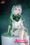 MOZU DOLL 120cm Eカップ シリコンヘッド+TPE製ボディー  净华(jinghua)ちゃん  等身大ラブドール 宣伝画像と同じ制服も付属