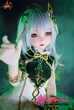 MOZU DOLL 120cm Eカップ シリコンヘッド+TPE製ボディー  净华(jinghua)ちゃん  等身大ラブドール 宣伝画像と同じ制服も付属
