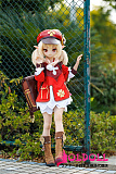 【宣伝画像同じ衣装セット追加可能】JYDOLL アニメヘッド伊童（yitong) 123cm Cカップ  シリコン製ヘッド＋TPEボディ アニメタイプラブドール