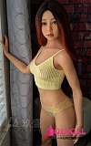 Jiusheng doll 148cm Bカップ #38 Yumeちゃん シリコンヘッド+tpe製ボディ 等身大リアルラブドール