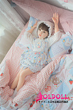 WAXDOLL  110cm AAカップ ヘッドGB58 フルシリコン製  等身大ロリリアルラブドール