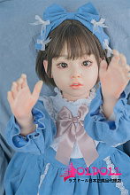 WAXDOLL  110cm AAカップ GB58ヘッド フルシリコン製  等身大ロリリアルラブドール