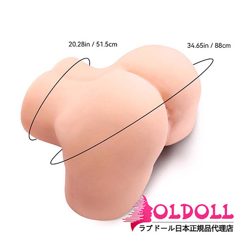 Tantaly(トルソー)  Cecilia ナチュラル肌色 お尻 オナホール tpe製 等身大 リアルドール