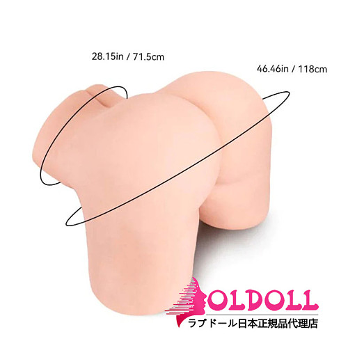Tantaly(トルソー)  Eva 24.5kg デカイお尻 ナチュラル肌色 オナホール tpe製 等身大 リアルドール