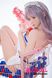 FUDOLL  148cm Dカップ #J018 蓝星ヘッド  フルシリコン製 眉毛と睫毛植毛加工あり 等身大リアルラブドール