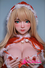JYDOLL フルシリコン製ラブドール 161cm Fカップ  ヘッド艾米莉 スターメイク 睫毛と眉毛植毛あり