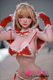 JYDOLL フルシリコン製ラブドール 161cm Fカップ  ヘッド艾米莉 スターメイク 睫毛と眉毛植毛あり