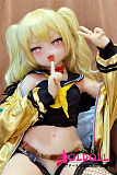 凹凸咪 aotume（アニメドール）135cm AAカップ(Fat) +＃84ヘッド 掲載画像フルシリコン製 等身大 リアルラブドール
