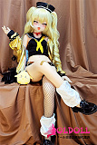 凹凸咪 aotume（アニメドール）135cm AAカップ(Fat) +＃84ヘッド 掲載画像フルシリコン製 等身大 リアルラブドール