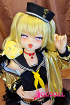 凹凸咪 aotume（アニメドール）135cm AAカップ(Fat) +＃84ヘッド 掲載画像フルシリコン製 等身大 リアルラブドール