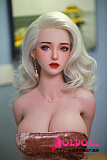 JYDOLL フルシリコン製ラブドール 161cm Fカップ  ヘッド星河 スターメイク 睫毛と眉毛植毛あり