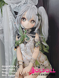 guavadoll（グアバ）番石榴 132cm AAカップ GC03ヘッド  ビニール（PVC）ヘッド+TPEボディ 1：1 等身大ラブドール ジョイントM16 他社と交換可能 138-150ＣＭのボディに適用 ナチュラル肌色