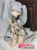 guavadoll（グアバ）番石榴 132cm AAカップ GC03ヘッド  ビニール（PVC）ヘッド+TPEボディ 1：1 等身大ラブドール ジョイントM16 他社と交換可能 138-150ＣＭのボディに適用 ナチュラル肌色