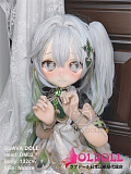 guavadoll（グアバ）番石榴 132cm AAカップ GC03ヘッド  ビニール（PVC）ヘッド+TPEボディ 1：1 等身大ラブドール ジョイントM16 他社と交換可能 138-150ＣＭのボディに適用 ナチュラル肌色