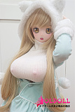 Mini Doll ミニドール 最新作 60cm 萌萌(mengmeng)ヘッド 巨乳 シリコン製ドール 軽量化 収納が便利 使いやすい 普段は鑑賞用 小さいラブドール 女性素体 フィギュア cosplay