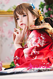 FUDOLL  #J14ヘッド 150cm Bカップ  シリコンヘッド＋TPEボディ 眉毛と睫毛植毛加工あり 等身大リアルラブドール