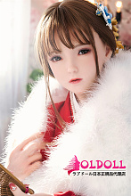 FUDOLL  #J14ヘッド 150cm Bカップ  シリコンヘッド＋TPEボディ 眉毛と睫毛植毛加工あり 等身大リアルラブドール