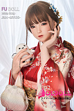 FUDOLL  #J14ヘッド 150cm Bカップ  シリコンヘッド＋TPEボディ 眉毛と睫毛植毛加工あり 等身大リアルラブドール