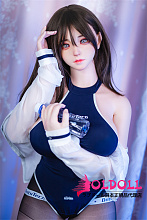 FUDOLL #J002ヘッド 162cm Gカップ 掲載画像フルシリコン製 眉毛と睫毛植毛加工あり 等身大リアルラブドール