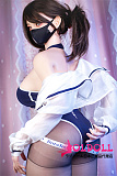 FUDOLL #J002ヘッド 162cm Gカップ 掲載画像フルシリコン製 眉毛と睫毛植毛加工あり 等身大リアルラブドール