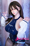 FUDOLL #J002ヘッド 162cm Gカップ 掲載画像フルシリコン製 眉毛と睫毛植毛加工あり 等身大リアルラブドール