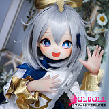 MOZU DOLL 85cm 派蒙(パイモン)ちゃん ソフトビニール製頭部 TPE製ボディ 原神コスプレ ラブドール 宣伝画像と同じ制服も付属