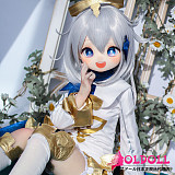 MOZU DOLL 85cm 派蒙(パイモン)ちゃん ソフトビニール製頭部 TPE製ボディ 原神コスプレ ラブドール 宣伝画像と同じ制服も付属
