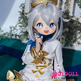 MOZU DOLL 85cm 派蒙(パイモン)ちゃん ソフトビニール製頭部 TPE製ボディ 原神コスプレ ラブドール 宣伝画像と同じ制服も付属
