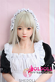 SHEDOLL 140cm Aカップ  洛小夕(luoxiaoxi)ヘッド  シリコンヘッド tpe製ボディ 等身大リアルラブドール