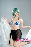 WAXDOLL フルシリコン製  172cm Fカップ+GE107-1ヘッド アニメタイプ 等身大ロリリアルラブドール