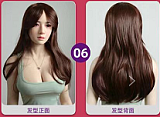JYDOLL フルシリコン製ラブドール 小白(xiaobai)ヘッド 157cm Eカップ  睫毛と眉毛植毛あり