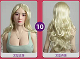 JYDOLL フルシリコン製ラブドール 小白(xiaobai)ヘッド 157cm Eカップ  睫毛と眉毛植毛あり