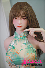 JYDOLL フルシリコン製ラブドール ヘッド水蜜桃(shui mitao) 170cm Dカップ スターメイク 睫毛と眉毛植毛あり