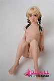 AXBDOLL 110cm バスト平ら  #TB47ヘッド 掲載画像がリアルメイク塗装加工あり ロリ系TPEラブドール